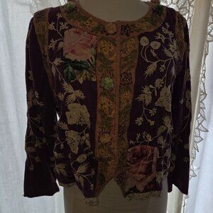 Magnolia Pearl Raise Your Frequency Jacket Cotton Silk One Size